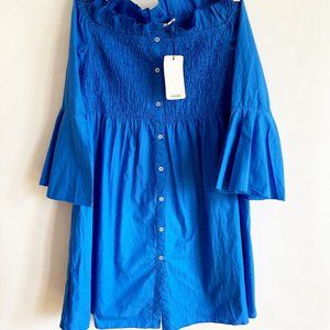 NEW WITH TAGS: Mango Off-Shoulder Dress - Size 6 (EUR: M)